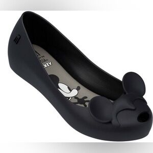 MINI MELISSA ULTRAGIRL MINNIE II IN BLACK Girls Size 5